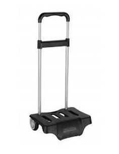 Carro Portamochilas Plegable Negro
