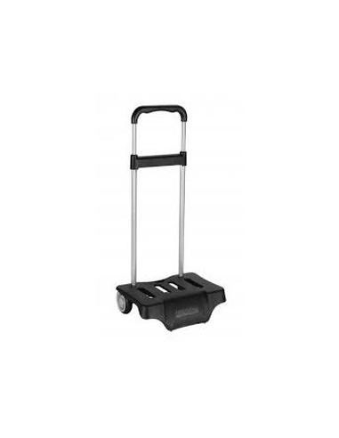 Carro Portamochilas Plegable Negro