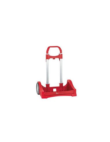 Carro Portamochilas Evolution Rojo