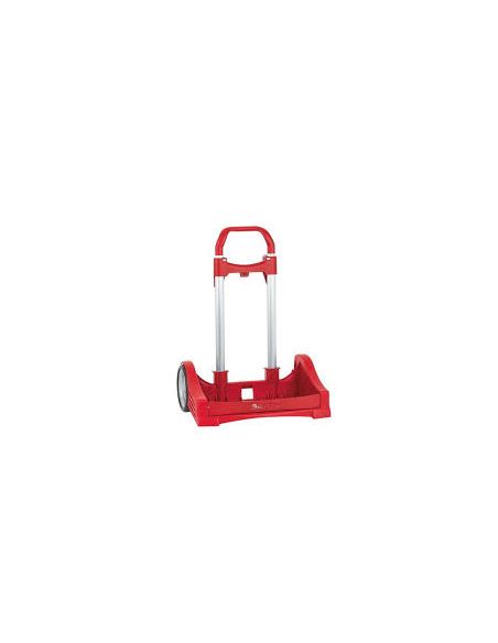 Carro Portamochilas Evolution Rojo