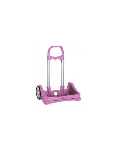 Carro Portamochilas Evolution Rosa Claro