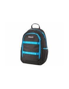 Mochila Pre-Teens Skater Negro Azul Luminoso