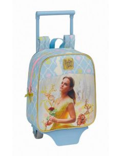 Mochila Infantil Con Ruedas La Bella Y La Bestia