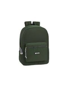 Cartera Escolar Safta Moos Capsula Green Mochila 320X140X430 Mm
