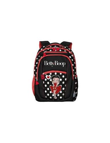 Mochila Grande 3 Compartimentos Betty Boop (Dohe)