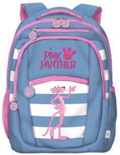 Mochila Grande 3 Compartim. Pink Panther Stripes (Dohe)
