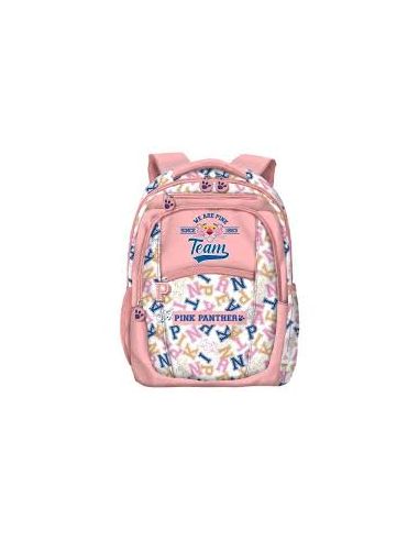 Mochila Grande 3 Compartimentos Pink Panther Team (Dohe)
