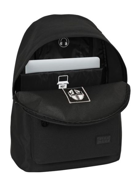 Mochila Para Portátil 14,1" Safta Basic Negro
