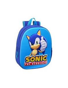 Mochila 3D Sonic "Speed" Safta