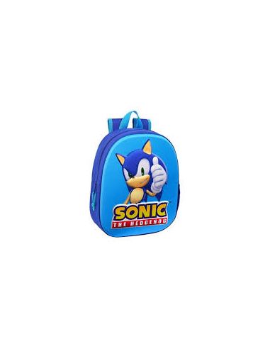 Mochila 3D Sonic "Speed" Safta