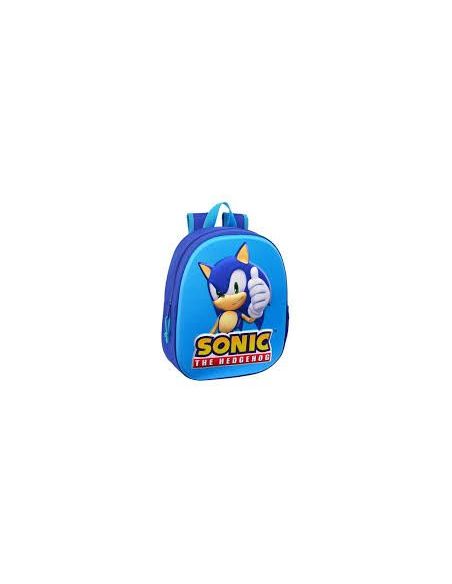 Mochila 3D Sonic "Speed" Safta