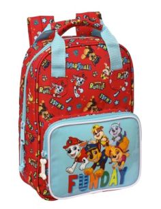 Mochila Infantil Con Asas Adaptable  A Carro Paw Patrol "Funday" Safta