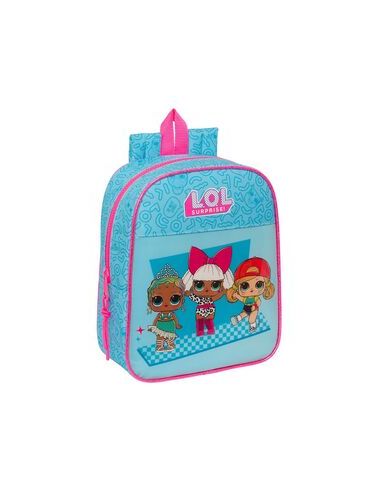 Mochila Infantil Adaptable Carro Lol Surprise! "Divas" Safta