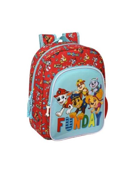 Mochila Infantil Adaptable Carro Paw Patrol "Funday" Safta