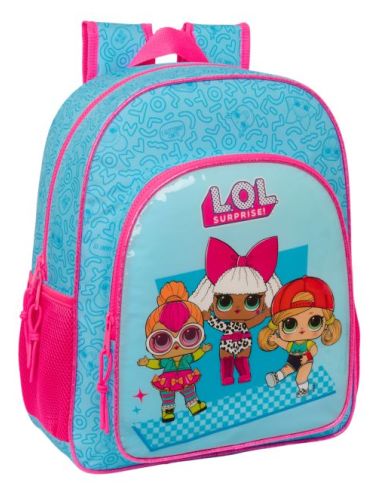Mochila Junior Adaptable Carro Lol Surprise! "Divas" Safta
