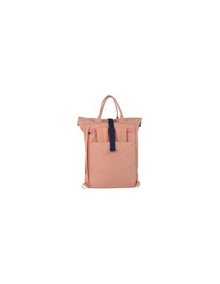Mochila Urbana Cierre Superior Enrollable 10L Serie 1918 Rosa