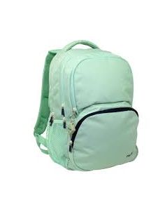 Mochila Escolar 4 Cremalleras (25 L) Serie 1918, Verde