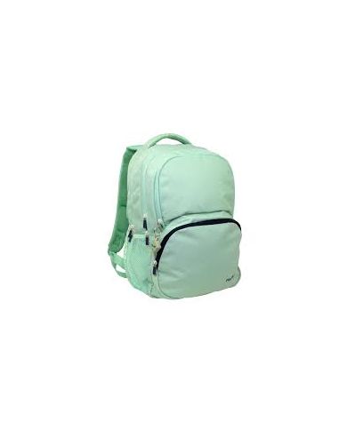 Mochila Escolar 4 Cremalleras (25 L) Serie 1918, Verde
