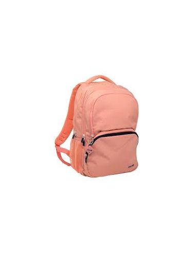 Mochila Escolar 4 Cremalleras (25 L) Serie 1918, Rosa