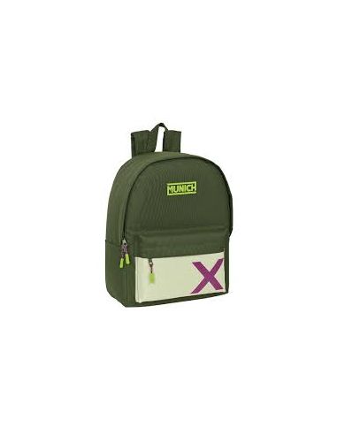 Mochila Doble Para Portátil 14,1" Munich "Bright Khaki" Safta