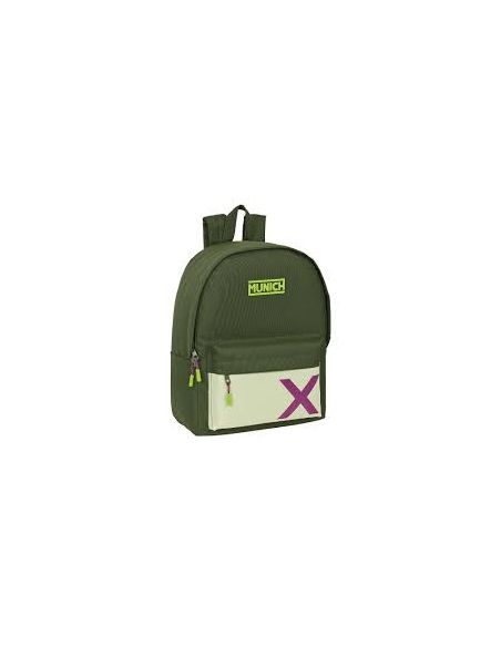 Mochila Doble Para Portátil 14,1" Munich "Bright Khaki" Safta