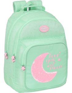 Mochila Doble Adapt.Carro Reciclado Blackfit8 "Moon"