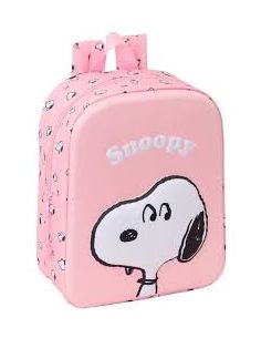 Mochila Guarderia 3D Snoopy 3D