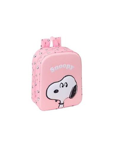 Mochila Guarderia 3D Snoopy 3D