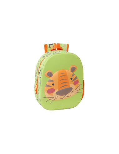 Mochila 3D Safta Tiger 3D