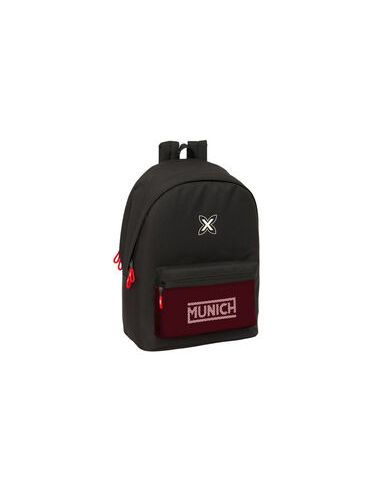 Mochila Doble Para Portatil 15,6"+Usb Munich "Vulcan"