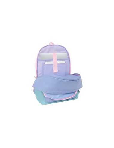 Mochila Doble Para Portatil 15,6"+Usb Munich "Mel