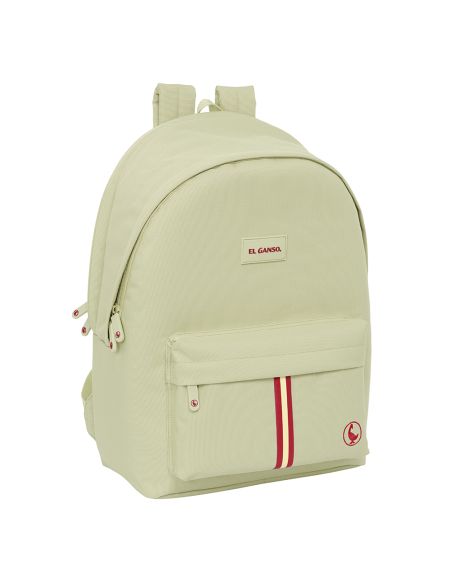 Mochila Doble Para Portatil 15,6"+Usb El Ganso Basic "Beige"