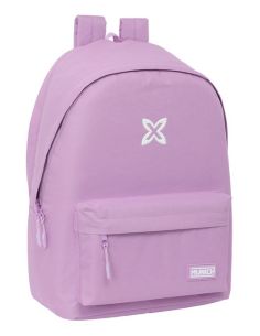 Mochila Doble Para Portatil 15,6"+Usb Munich Basicos "Lila"