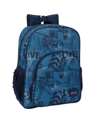 Mochila Doble Adapt.Carro Safta "New Edition"|Libreriasalesiana