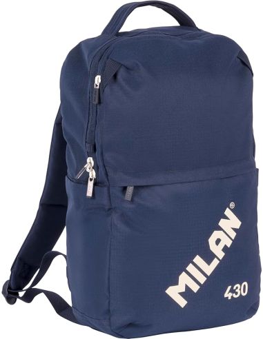 Mochila Con Cierre Bloqueable De Seguridad (15L), Colección 430 Since 1918, Azul|Libreriasalesiana