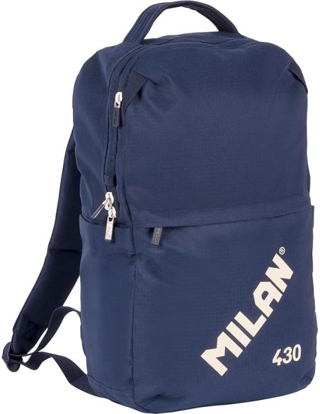 Mochila Con Cierre Bloqueable De Seguridad (15L), Colección 430 Since 1918, Azul|Libreriasalesiana