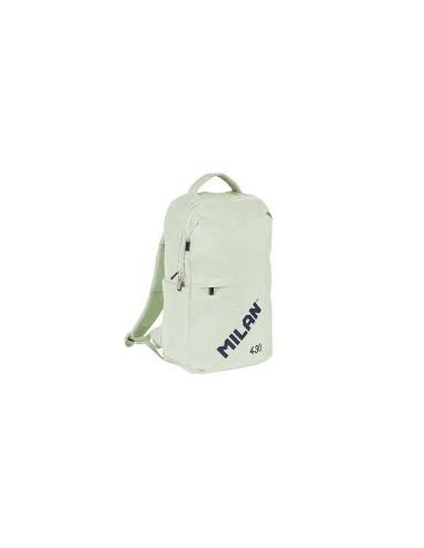 Mochila Con Cierre Bloqueable De Seguridad (15L), Colección 430 Since 1918, Verde|Libreriasalesiana