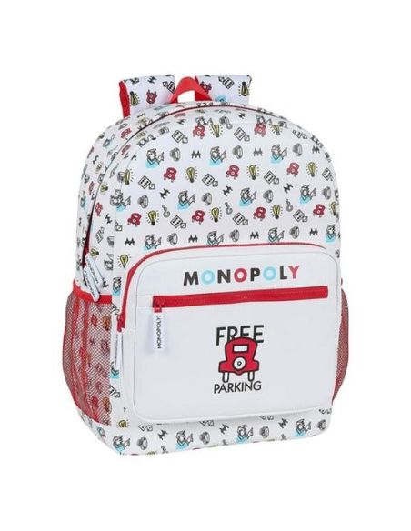 Cartera Escolar Safta Monopoly Mochila 320X140X430 Mm