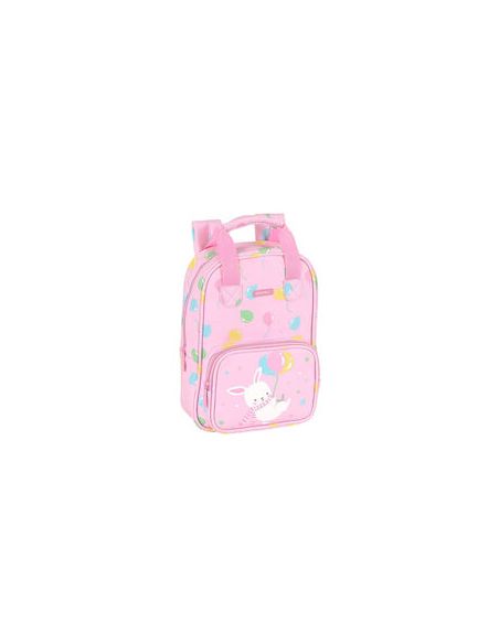 Mochila Infantil Con Asas Fácil Limpieza Safta Preescolar "Balloon"