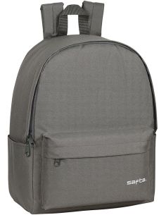 Mochila Para Portátil 14,1" Safta Gris Humo