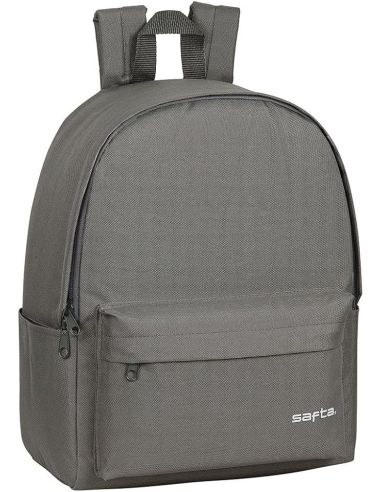 Mochila Para Portátil 14,1" Safta Gris Humo