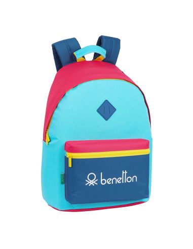Cartera Escolar Safta Benetton "Colorine" Day Pack Ordenador 14,1" 310X160X410 Mm
