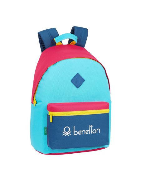 Cartera Escolar Safta Benetton "Colorine" Day Pack Ordenador 14,1" 310X160X410 Mm