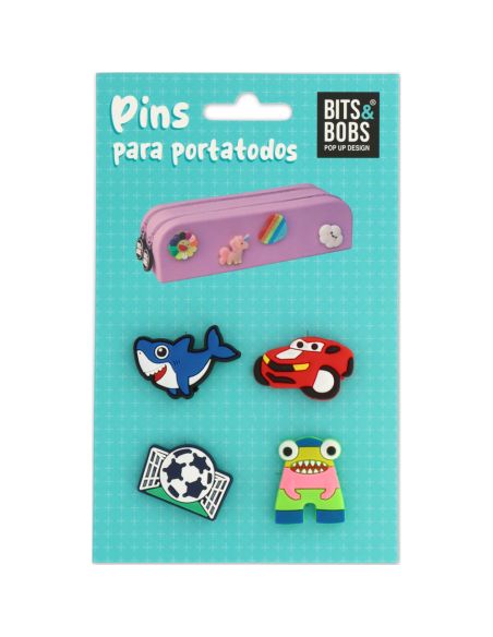 Set De Pins Para Portatodo Silicona 3