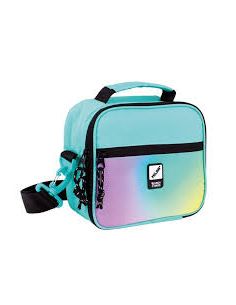 Bolsa Isotérmica Porta Alimentos Con 3 Recipientes (3,5 L) Serie Sunset Turquesa