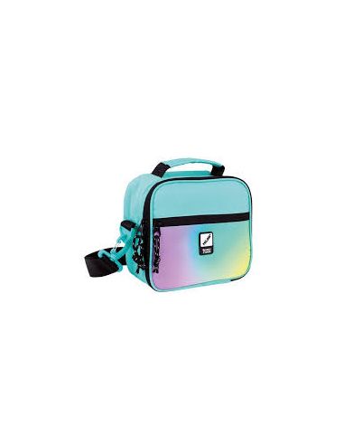 Bolsa Isotérmica Porta Alimentos Con 3 Recipientes (3,5 L) Serie Sunset Turquesa