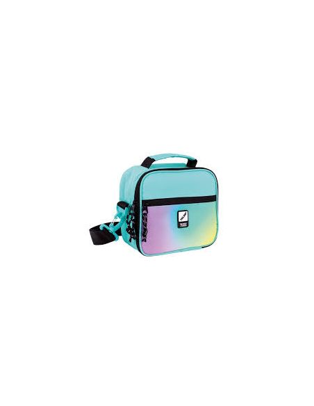 Bolsa Isotérmica Porta Alimentos Con 3 Recipientes (3,5 L) Serie Sunset Turquesa