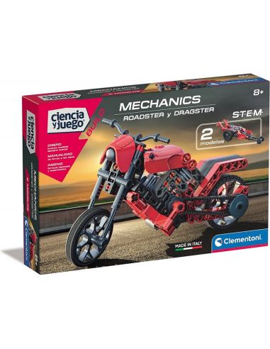 Juego Construcción Mechanics Roadster Y Dragster