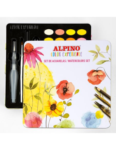 Set De 36 Acuarelas Alpino Color Experience