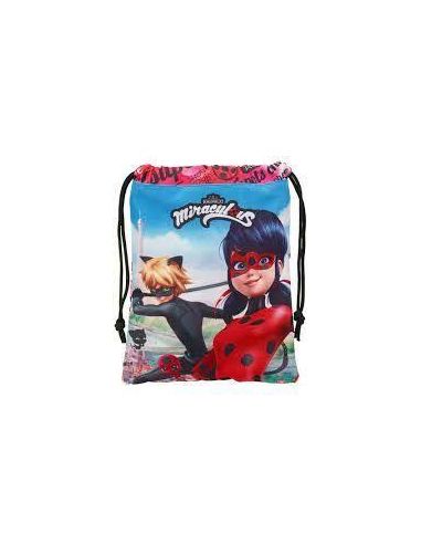 Saquito Merienda Ladybug & Cat Noir